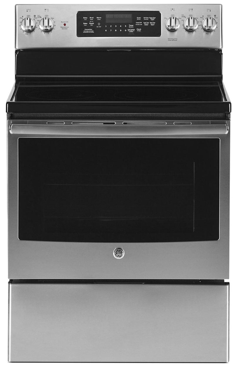 GE 5.0 Cu. Ft. Freestanding Electric Range – JCB840SKSS - Electric Range in Stainless Steel