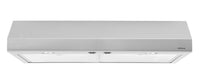 Broan 30" 250 CFM Under-Cabinet Range Hood – Stainless Steel - Range Hood in Stainless Steel