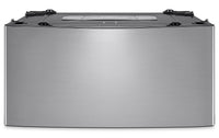 LG TWIN Wash™ 1.1 Cu. Ft. SideKick™ 27" Pedestal Washer - WD100CV - Washer in Graphite