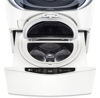 LG TWIN Wash™ 1.1 Cu. Ft. SideKick™ 27" Pedestal Washer - WD100CW  - Washer in White