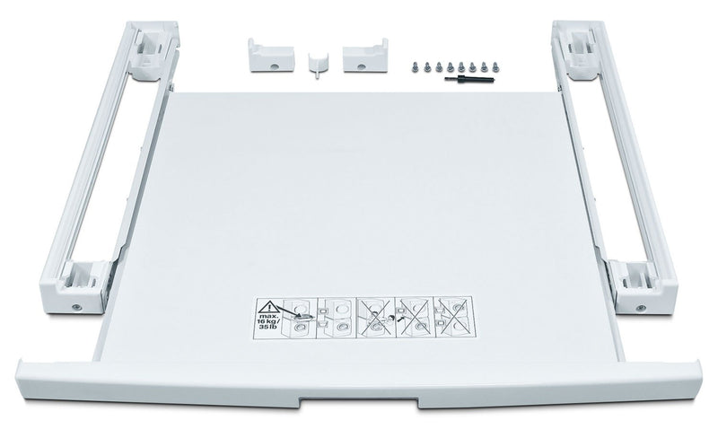 Bosch Laundry Stacking Kit with Pull-Out Shelf - WTZ11400UC  - Stacking Kit in White