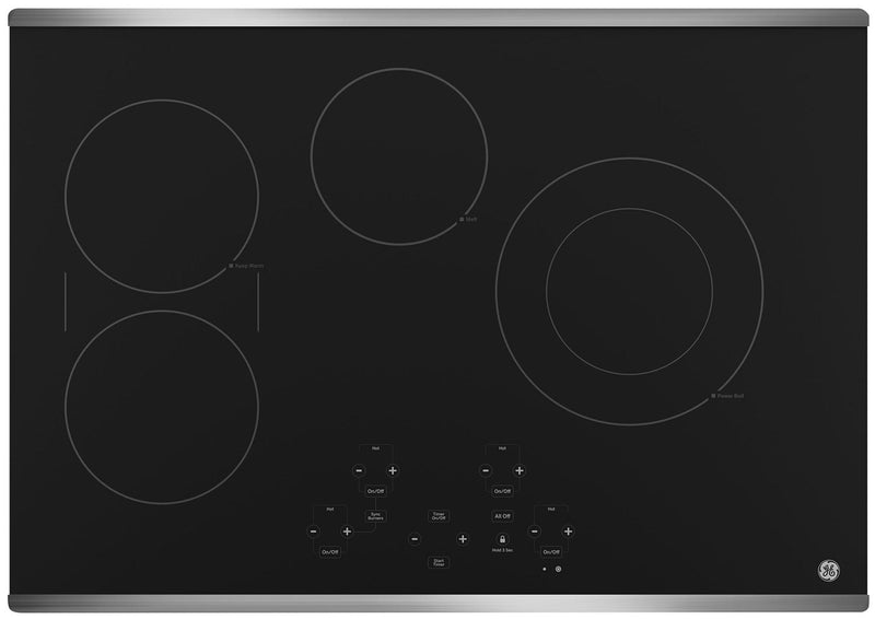 GE 30" Electric Cooktop with Touch Controls – JP5030SJSS - Electric Cooktop in Stainless Steel