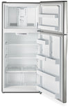 GE NON BRANDED 18 CU.FT FRIDGE-STAINLESS 66 3/4" X 29.5"-MTE18HSR | MTE18HSKRSS