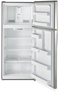 Moffat 18 Cu. Ft. Top-Freezer Refrigerator – MTE18GSKSS - Refrigerator in Stainless Steel