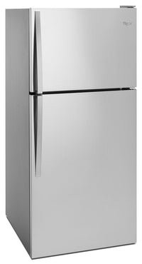 Whirlpool 18 Cu. Ft. Top-Freezer Refrigerator – WRT148FZDM - Refrigerator in Stainless Steel