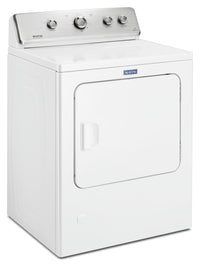 Maytag® Large Capacity Top Load Gas Dryer with Wrinkle Control - 7.0 cu. ft. - Dryer in White