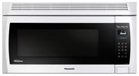 Panasonic® 2.0 Cu. Ft. Genius® Prestige® Plus Over-the-Range Microwave Oven - White - Over-the-Range Microwave in White