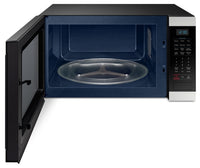 Samsung Countertop Microwave with Ceramic Interior – MS19M8000AS/AC - Countertop Microwave in Stainless Steel