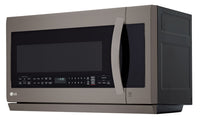 LG 2.2 Cu. Ft. Over-the-Range Microwave – LMV2257BD - Over-the-Range Microwave in Black Stainless Steel