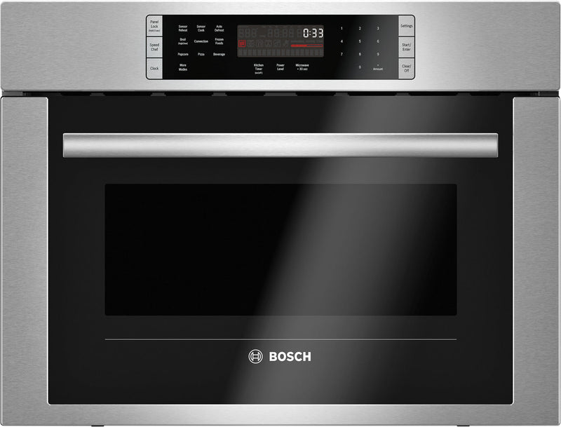 Bosch 24" Two-in-One Microwave and Convection Oven – HMC54151UC - Built-In Microwave in Stainless Steel