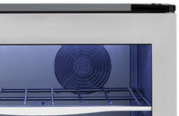Danby Designer 4.0 Cu. Ft. 38-Bottle Wine Cooler – DWC040A3BSSDD - Refrigerator in Stainless Steel/Black