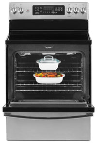 GE 5.0 Cu. Ft. Freestanding Electric Range – JCB840SKSS|Cuisinière électrique amovible GE de 5,0 pi³ – JCB840SKSS|JCB840KS