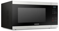 Samsung Countertop Microwave with Ceramic Interior – MS19M8000AS/AC - Countertop Microwave in Stainless Steel