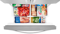 Whirlpool 25 Cu. Ft. French-Door Refrigerator in Fingerprint-Resistant Stainless Steel – WRF555SDFZ - Refrigerator with Exterior Water/Ice Dispenser in Stainless Steel
