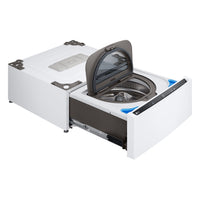 LG 1 Cu. Ft. SideKick™ 27" Pedestal Washer - WD300CW | Laveuse-piédestal SidekickMC LG de 1 pi³ – WD300CW | WD300CWP