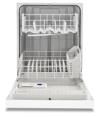 Whirlpool Heavy-Duty Dishwasher with One-Hour Wash Cycle - WDF330PAHW|Lave-vaisselle Whirlpool robuste avec cycle de nettoyage en une heure - WDF330PAHW|WDF330HW