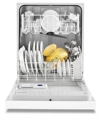 Whirlpool Heavy-Duty Dishwasher with One-Hour Wash Cycle - WDF330PAHW|Lave-vaisselle Whirlpool robuste avec cycle de nettoyage en une heure - WDF330PAHW|WDF330HW