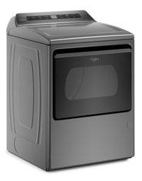 Whirlpool 7.4 Cu. Ft. Front-Load Gas Dryer - WGD5100HC - Dryer in Chrome Shadow