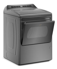 Whirlpool 7.4 Cu. Ft. Smart Front-Load Gas Dryer - WGD6120HC - Dryer in Chrome Shadow 