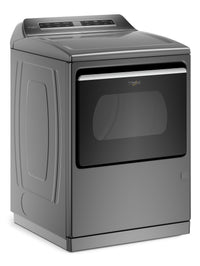 Whirlpool 7.4 Cu. Ft. Smart Front-Load Electric Dryer - YWED7120HC|Sécheuse électrique intelligente Whirlpool de 7,4 pi3 à chargement frontal - YWED7120HC|YWED712C