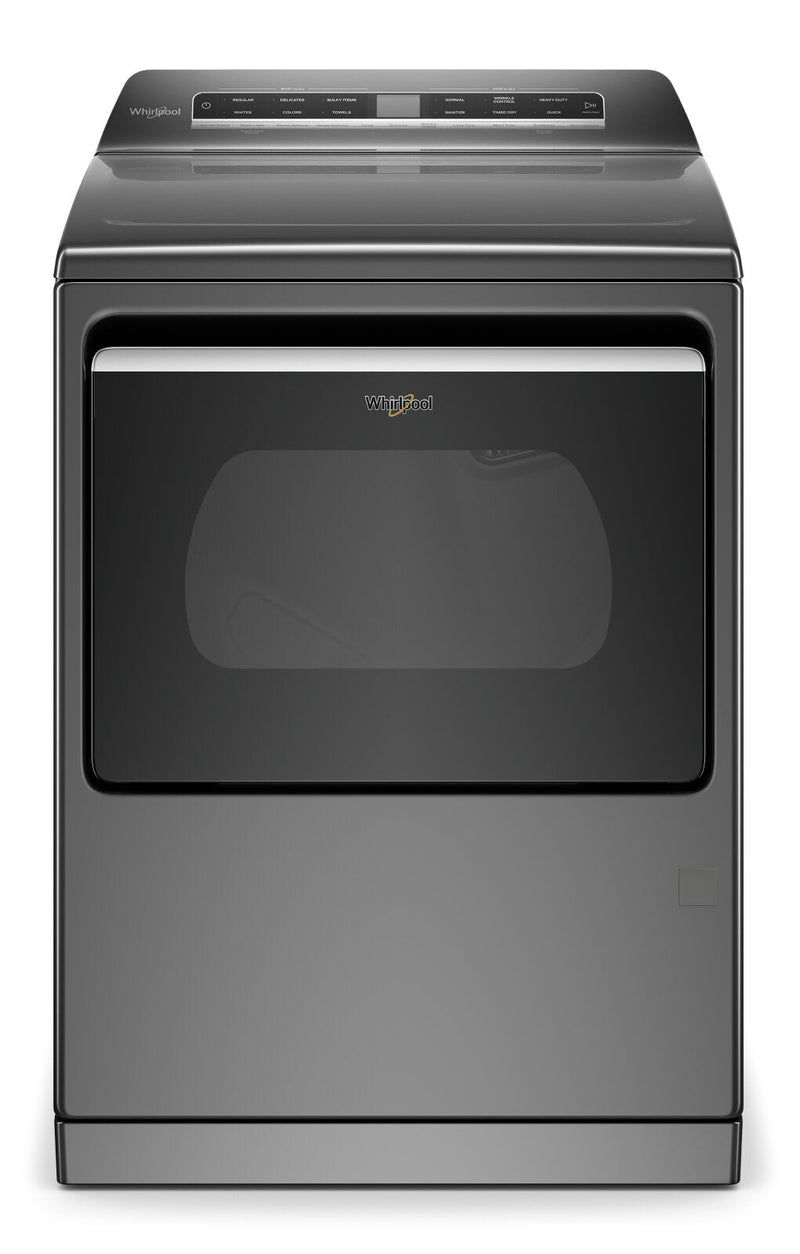 Whirlpool 7.4 Cu. Ft. Smart Front-Load Electric Dryer - YWED7120HC|Sécheuse électrique intelligente Whirlpool de 7,4 pi3 à chargement frontal - YWED7120HC|YWED712C