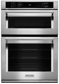 KitchenAid 30" Combination Wall Oven with Even-Heat™ True Convection - KOCE500ESS - Double Wall Oven in Stainless Steel