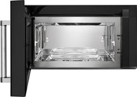 KitchenAid 1.9 Cu. Ft. 1,000 W Convection Microwave Hood Combination – YKMHC319EBS - Over-the-Range Microwave with Steam in Black Stainless Steel