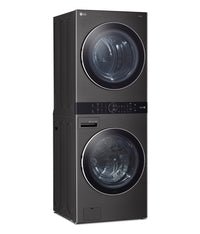 LG WashTower™ with 5.2 Cu. Ft. Washer and 7.4 Cu. Ft. Dryer - WKEX200HBA | Tour de lavage WashTowerMC de LG avec laveuse de 5,2 pi3 et sécheuse de 7,4 pi3 - WKEX200HBA | WKEX200H