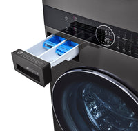 LG WashTower™ with 5.2 Cu. Ft. Washer and 7.4 Cu. Ft. Dryer - WKEX200HBA | Tour de lavage WashTowerMC de LG avec laveuse de 5,2 pi3 et sécheuse de 7,4 pi3 - WKEX200HBA | WKEX200H