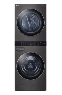 LG WashTower™ with 5.2 Cu. Ft. Washer and 7.4 Cu. Ft. Dryer - WKEX200HBA | Tour de lavage WashTowerMC de LG avec laveuse de 5,2 pi3 et sécheuse de 7,4 pi3 - WKEX200HBA | WKEX200H