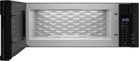 Whirlpool 1.1 Cu. Ft. Low-Profile Microwave Hood Combination – YWML75011HV - Over-the-Range Microwave in Black Stainless Steel