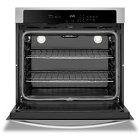 Whirlpool 30" 5.0 Cu. Ft. Single Wall Oven - WOS31ES0JS - Electric Wall Oven in Stainless Steel 
