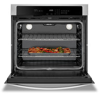 Whirlpool 30" 5.0 Cu. Ft. Single Wall Oven - WOS31ES0JS - Electric Wall Oven in Stainless Steel 