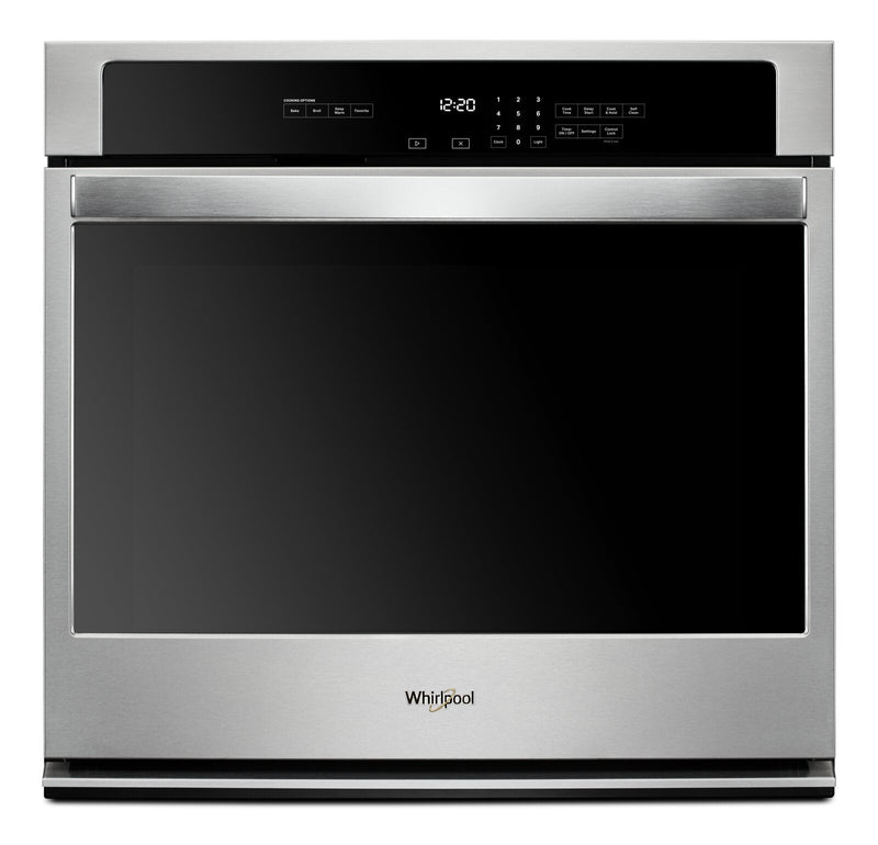 Whirlpool 27" 4.3 Cu. Ft. Single Wall Oven - WOS31ES7JS - Electric Wall Oven in Stainless Steel 