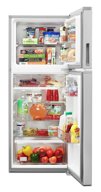 Whirlpool 11.6 Cu. Ft. Top-Freezer Refrigerator - WRT312CZJZ - Refrigerator in Fingerprint-Resistant Stainless Steel 