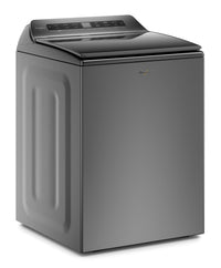 Whirlpool 5.5 Cu. Ft. Smart Top-Load Washer - WTW6120HC - Washer in Chrome Shadow 