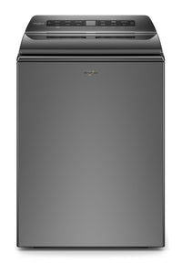Whirlpool 5.5 Cu. Ft. Smart Top-Load Washer - WTW6120HC - Washer in Chrome Shadow 