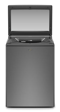 Whirlpool 5.5 Cu. Ft. Smart Top-Load Washer - WTW6120HC - Washer in Chrome Shadow 
