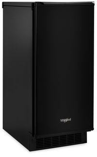 Whirlpool 15" Ice Maker with Clear Ice Technology - WUI75X15HB - Ice Maker in Black