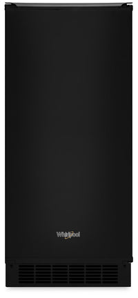 Whirlpool 15" Ice Maker with Clear Ice Technology - WUI75X15HB - Ice Maker in Black