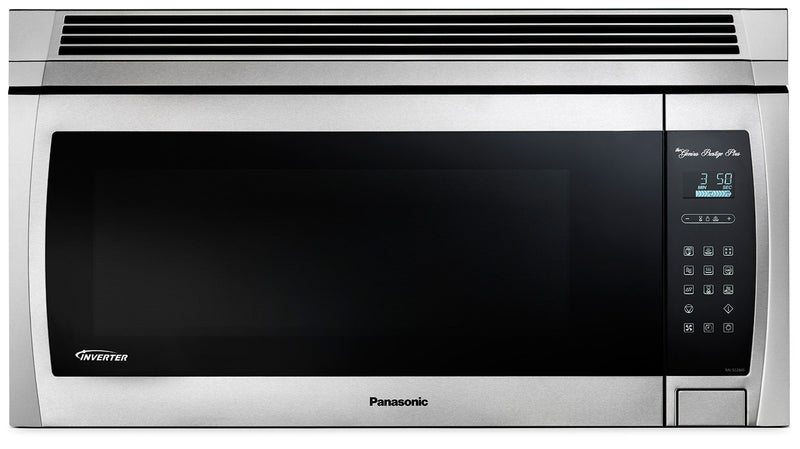 Panasonic® 2.0 Cu. Ft. Genius® Prestige® Plus Over-the-Range Microwave Oven - Stainless Steel - Over-the-Range Microwave in Stainless Steel