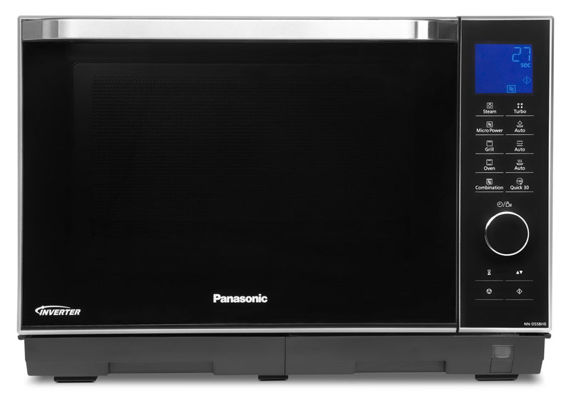 Panasonic 1.0 Cu. Ft. Combination Microwave and Steam Oven – NN-DS58HB|Four à micro-ondes combiné avec four à vapeur Panasonic de 1,0 pi3 – NN-DS58HB|NNDS58HB