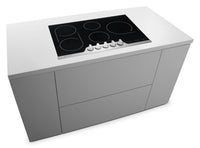 Frigidaire Professional 30'' Electric Cooktop – FPEC3077RF - Electric Cooktop in Black/Stainless Steel