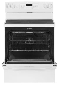 GE 5.0 Cu. Ft. Freestanding Electric Range – JCB830DKWW - Electric Range in White