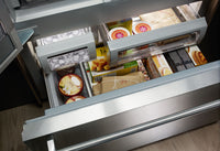 KitchenAid 24.2 Cu. Ft. Built-In French-Door Refrigerator – KBFN502ESS - Refrigerator with Ice Maker in Stainless Steel