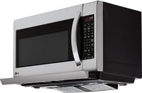 LG 2 Cu. Ft. Over-the-Range Microwave - Stainless Steel - Over-the-Range Microwave in Stainless Steel