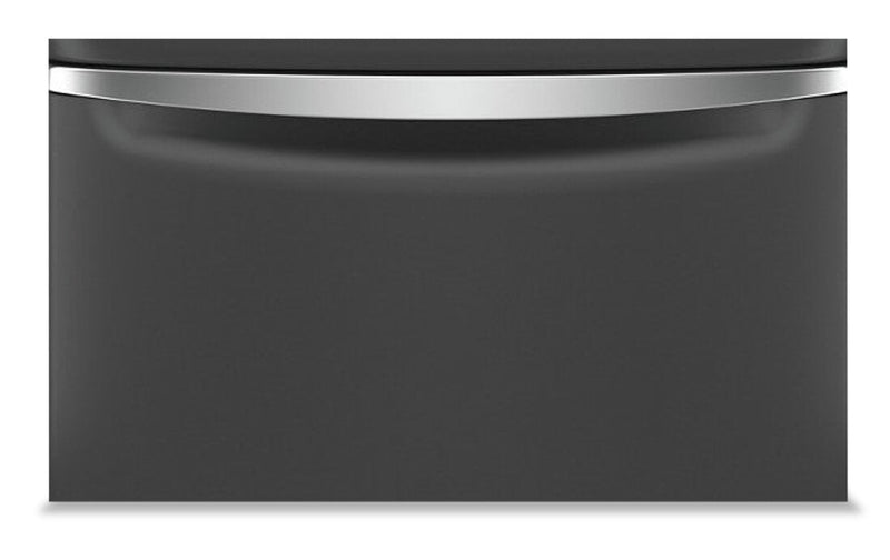 Maytag 15.5" H Laundry Pedestal w/Storage Drawer - Volcano Black | Piédestal de buanderie Maytag de 15,5 po de hauteur avec tiroir de rangement - Noir | XHPC155B
