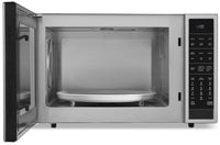 SHARP 1.5 Cu. Ft. Countertop or Built-In Convection Microwave Oven - SMC1585BS - Countertop Microwave with Child Lock in Stainless Steel