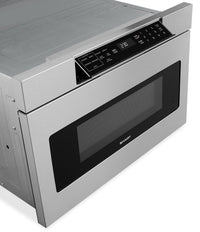 SHARP 30" Microwave Drawer® Oven - Built-In Microwave with Child Lock in Stainless Steel