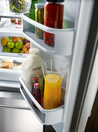 KitchenAid 22 Cu. Ft. French Door Refrigerator with Interior Dispenser - Stainless Steel - Refrigerator with Ice Maker in Stainless Steel